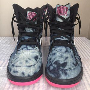 Nike Air Command Force Acid Bleached Denim Sz11